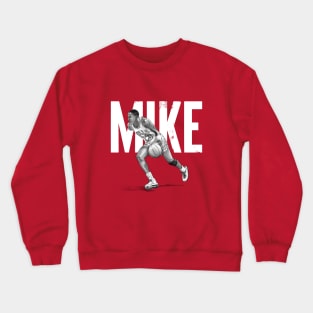 Michael Jordan white 87 Crewneck Sweatshirt